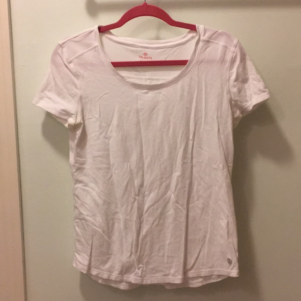 Talbots white T-shirt